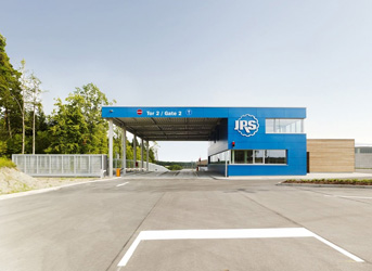 Firma JRS, Werkszufahrt